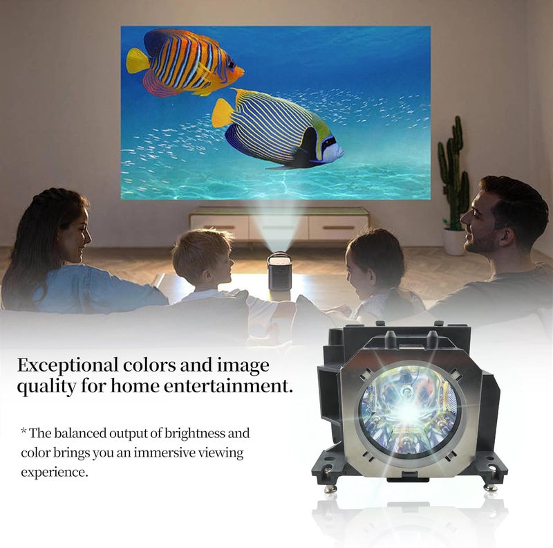 SORNEICDR ET-LAV200 Replacement Projector Lamp Bulb Compatible with Panasonic PT-VX500 VX501 VX510 VW430 VW431D VW435N VW440 VX505N VW430U VW431DU, with Housing - Image 5